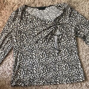 Parallel cheetah print long sleeve xlarge